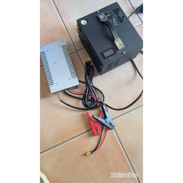 Compresseur air pcp sans marque pratiquement neuf servi une fois