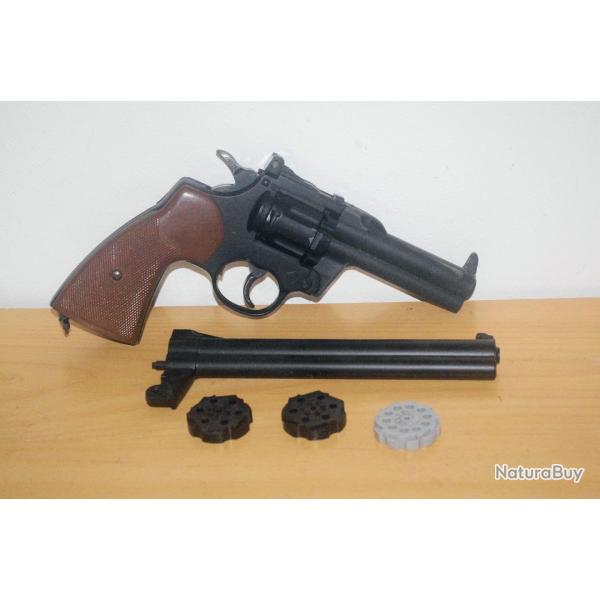 Revolver Crosman 357 magnum CO� pour diabolo de 4,5 � r�viser (fuite interne)