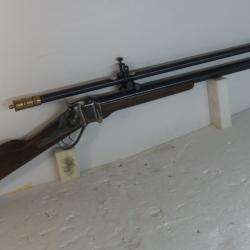 Carabine Sharps avec lunette Malcolm