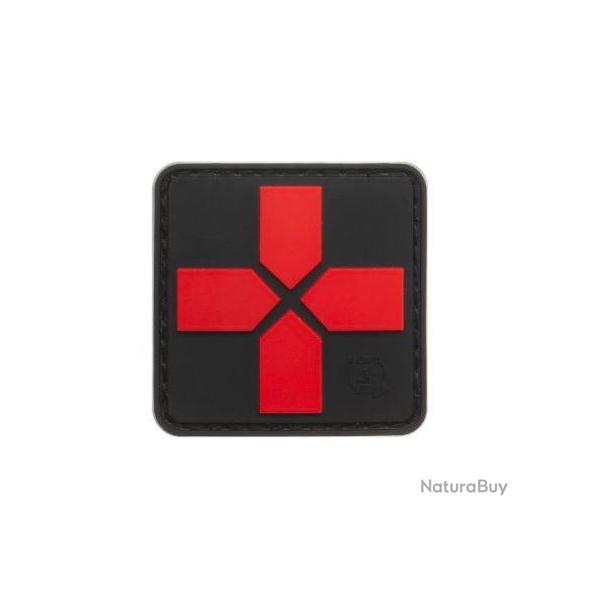 �cusson en caoutchouc Croix-Rouge 40 mm