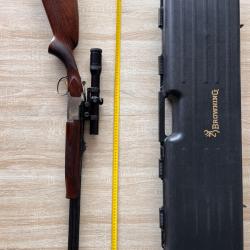 Express BROWNING Erice cal.8x57jrs canon 56 cm Etat impeccable - Lunette ZEISS Diavari-Z 1,25-4 x 24