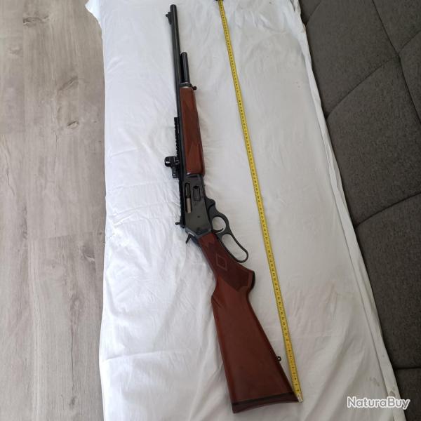 Pack Marlin 444S Custom Tracker (2008)Bronzage Impeccable - Rail Scout, Ghost Ring, Burris FstFire _