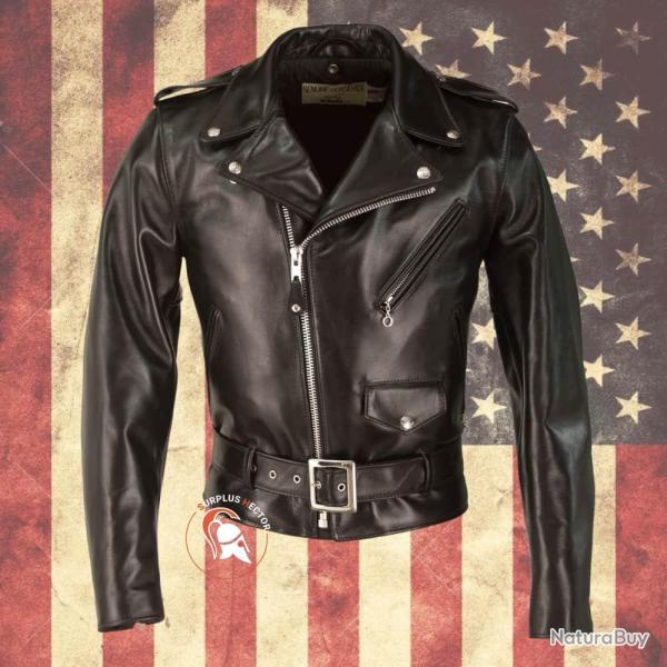 Blouson Perfecto 618HH Cuir Cheval - Schott USA 50