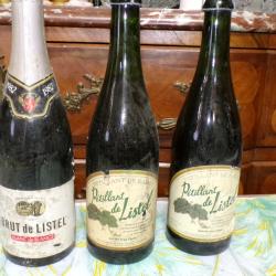 UN LOT de 3 BOUTEILLES de MOUSSEUX DIVERS
