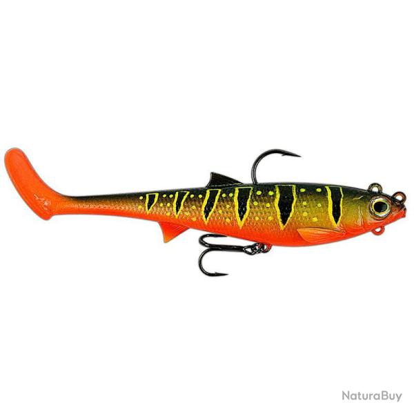 Leurre souple SICO LURE Kaizer shad 14cm Peacock bass