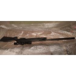 carabine air comprimer gamo + lunette 19.99j + housse neuf camo