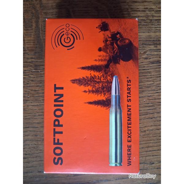BOITE CARTOUCHES GECO 9.3X62 SOFTPOINT