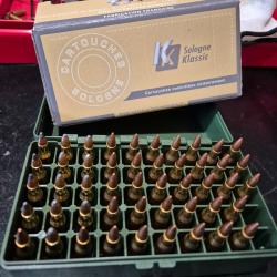 Lot de 59 cartouches 222 REM