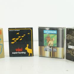 munitions cal 12 lots de100 cartouches en boite pour ench&egrave;re 1� sans prix de r&eacute;serve