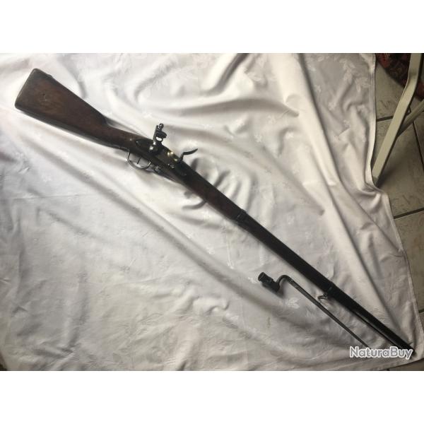 FUSIL REGLEMENTAIRE mod�le 1777 � silex