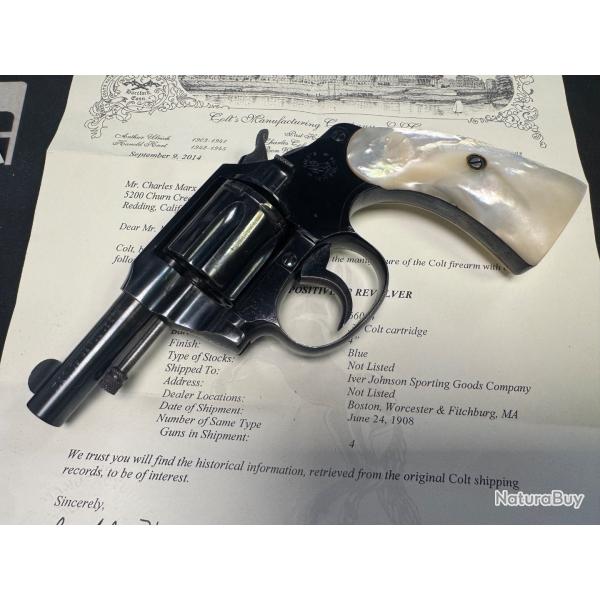 le plus beau COLT NEW POLICE  grosse carcasse. le plus beau DU MARCH� francais