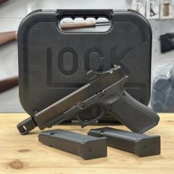 PACK COMPLET PISTOLET GLOCK 47 GEN5 MOS FILETE COMPENSATEUR + POINT ROUGE