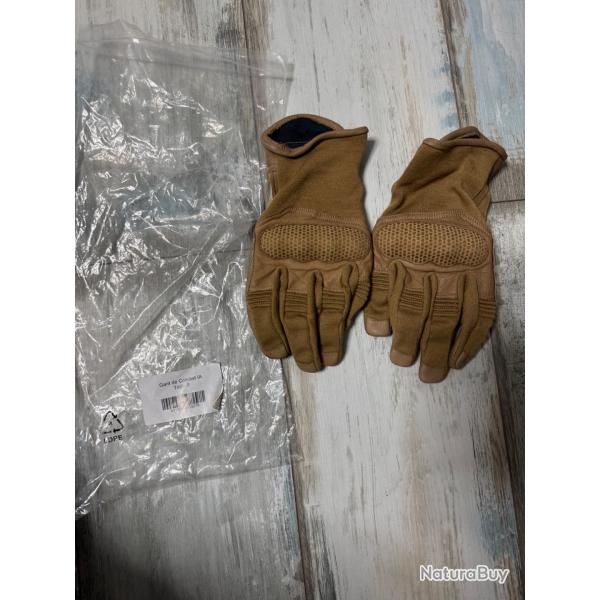 Gant de combat taille 9 couleur tan