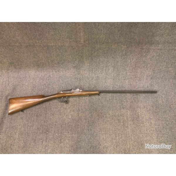 pittoresque carabine syst�me Warnant "mitraille" 9 mm. Flobert et 22 Long