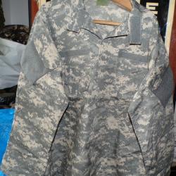 ARMEE AMERICAINE U.S : VESTE CAMOUFLEE DE LA PERIODE GUERRE AFGHANISTAN 2001  ,TAILLE U.S MEDIUM REG