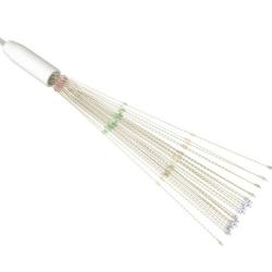 D&eacute;coration feu artifice No&euml;l cuivre 20 cm 140 LED multicolores 8 effets lumineux