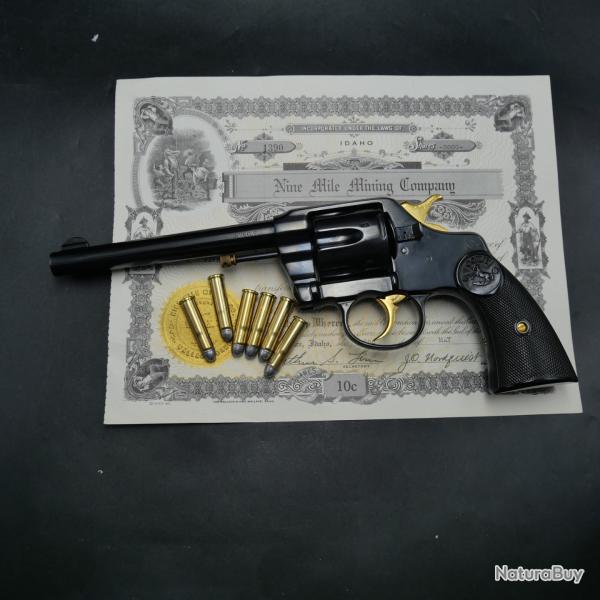 Colt 1895 Calibre 32-20 VP Miroir Double Action Fabrication de 1906 - Cat D avec PV St Etienne