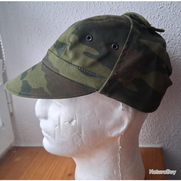 CASQUETTE CAMOUFLAGE FLORA ARM�E RUSSE TAILLE 59 NEUVE 2005