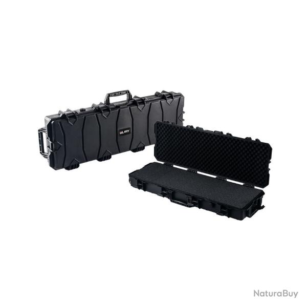 mallette valise fusil carabine Glary 102 x 36 x 14 cm, �tanche IP67, noir