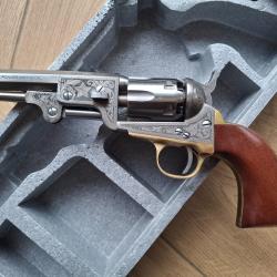 REVOLVER PIETTA 1851 NAVY YANK SHERIFF US MARSHALL ACIER CALIBRE 36
