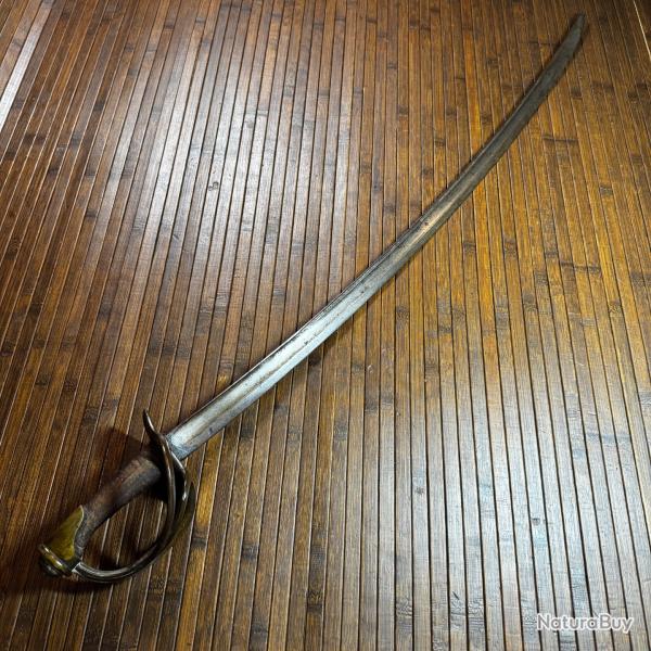 SABRE FRAN�AIS 1822 DE CAVALERIE MANUFACTURE D'ARMES DE CHATELLERAULT 1882