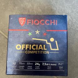 Bo&icirc;te cartouche calibre 12 fiocchi comp&eacute;tition.