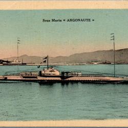Carte postale Sous Marin Argonaute - N&deg;8966