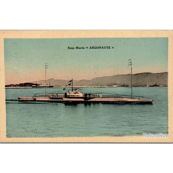 Carte postale Sous Marin Argonaute - N�8966