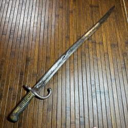 BA&Iuml;ONNETTE FRAN&Ccedil;AISE 1866 CHASSEPOT REGLEMANTAIRE