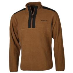 Pull Somlys marron col zip taille M