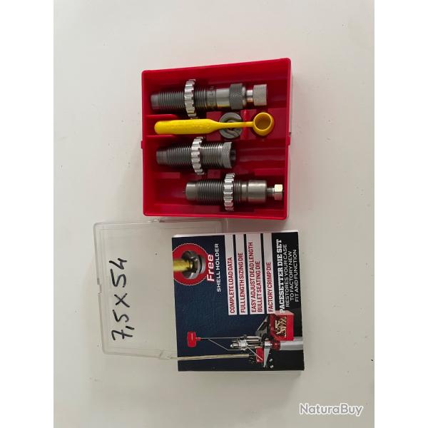 jeu d'outil Lee 7.5 X 54 Mas