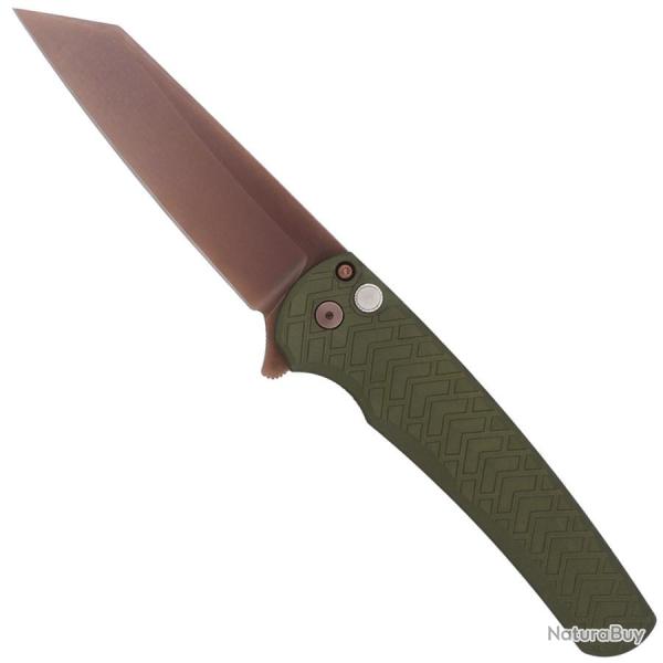Malibu Flipper Copper Rose PVD / Green Tread - BSW26 - Pro-tech