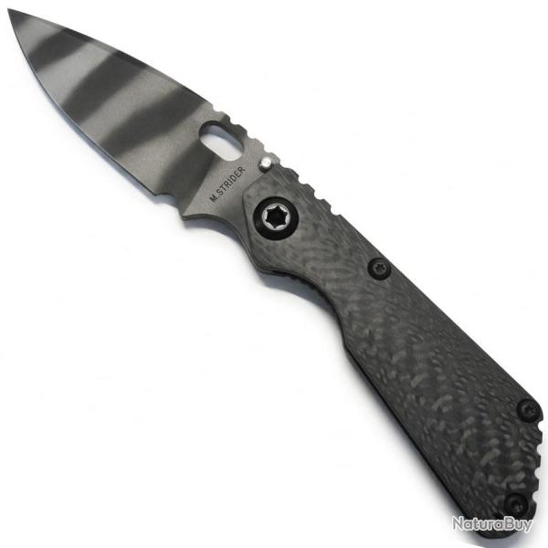 SNG Tiger Stripes Carbon Fiber - Strider Knives