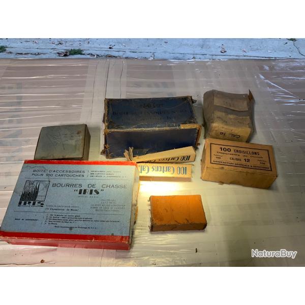 Lot accessoires bourres...