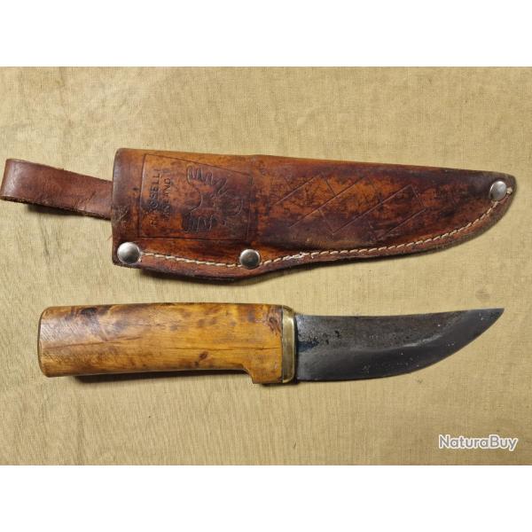 Couteau finlandais ROSELLI "ERAPUUKKO" ancien