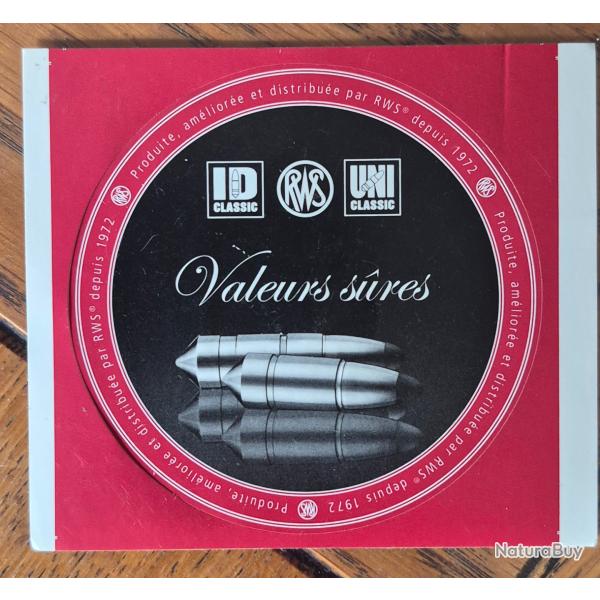 Autocollant,  armes , munitions  ,cartouches, RWS