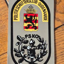 Autocollant tir , chasse , police , psko