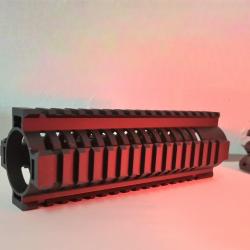 GARDE MAIN TM4 RIS CAL.43 7 POUCES AVEC COUVRES RAILS X 3 ET BARREL NUT UMAREX