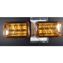 Feux Leds clignotants AR pour remorque ou v&eacute;hicule en 12Volts
