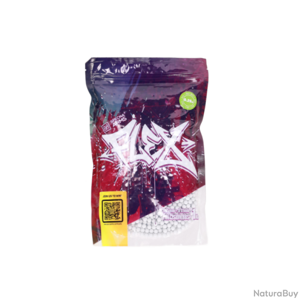 Billes BIO FLEX Precision 1 kg - Specna Arms 0.25g