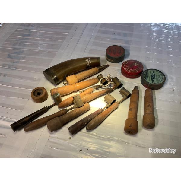 Lot doseurs et autres accessoires
