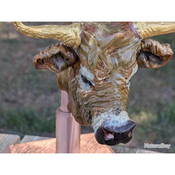 Sculpture vache Aubrac