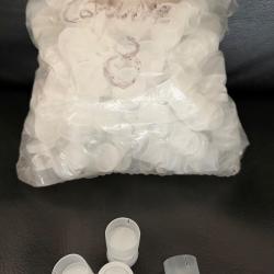 Rare lot de 100 bourres &agrave; jupe neuves calibre 8.