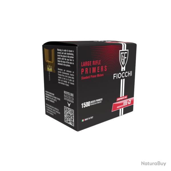Amorces FIOCCHI Primers Large Rifle -150