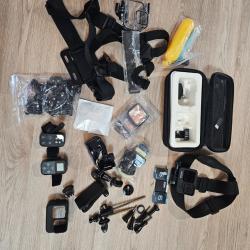 Gopro hero9 avec deux t&eacute;l&eacute;commande 3 batteries et tous son accessoires
