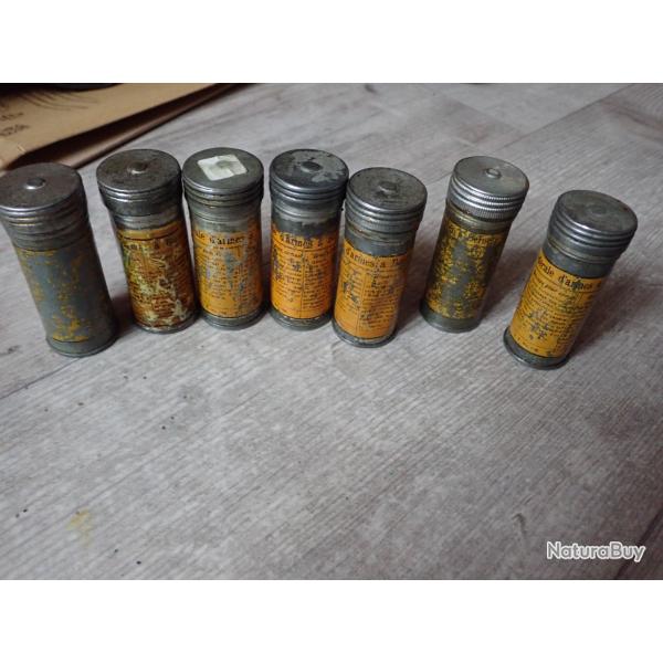 ANCIEN POT DE GRAISSE DE L'ARMEE SUISSE - Plein