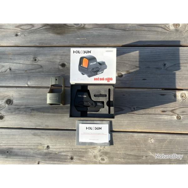 Holosun HS510C | Red Dot | MRS system | Holosun's Solar Failsafe� | Montage QD