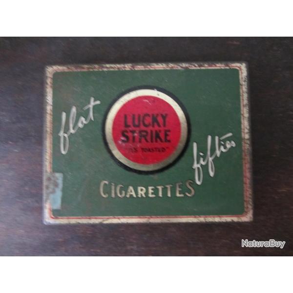 Boite en t�le Lucky Strike 1930