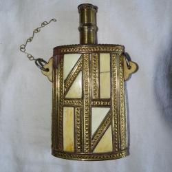 Poire &agrave; poudre ou gourde Berb&egrave;re/  Touareg