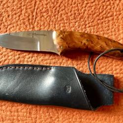 Couteau droit de chasse Andr&eacute; Racinoux